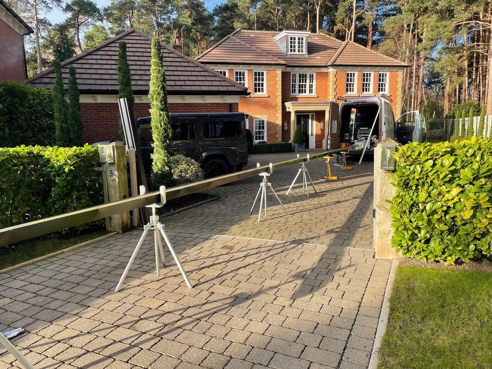 Gutter Plus installation team on site